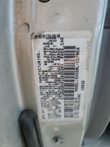 Photo 11 VIN: 4T1BG22K01U025209 - TOYOTA CAMRY 