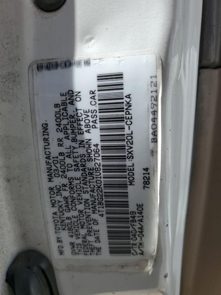 Photo 12 VIN: 4T1BG22K01U827064 - TOYOTA CAMRY 