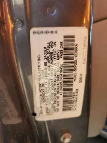 Photo 11 VIN: 4T1BG22K0XU478450 - TOYOTA CAMRY CE 