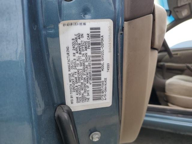 Photo 12 VIN: 4T1BG22K11U851342 - TOYOTA CAMRY 