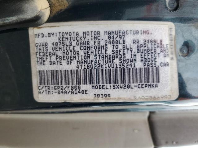 Photo 11 VIN: 4T1BG22K1VU135241 - TOYOTA CAMRY CE 