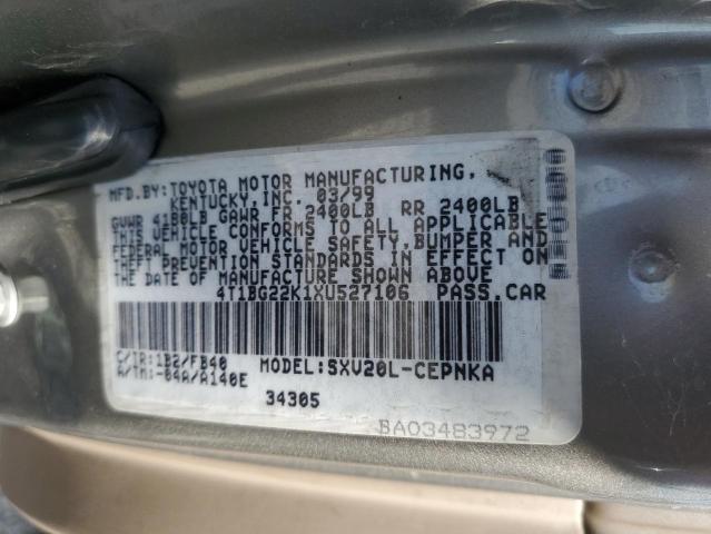 Photo 11 VIN: 4T1BG22K1XU527106 - TOYOTA CAMRY 