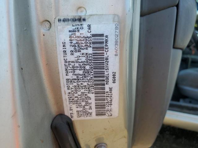 Photo 11 VIN: 4T1BG22K1YU655833 - TOYOTA CAMRY 