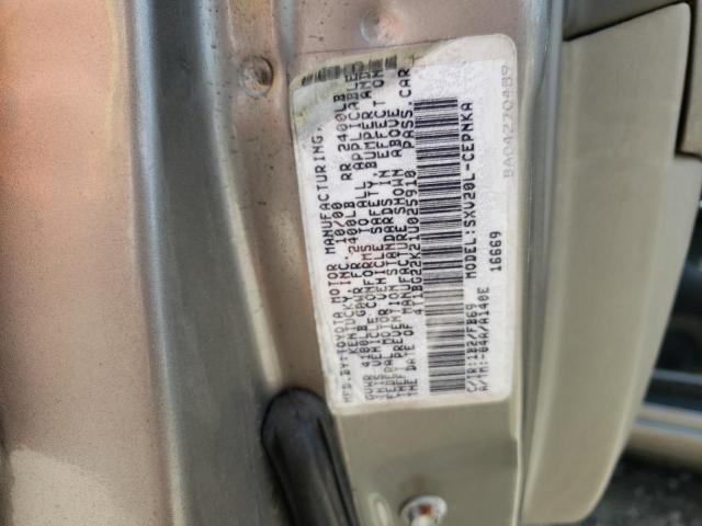 Photo 11 VIN: 4T1BG22K21U025910 - TOYOTA CAMRY CE 