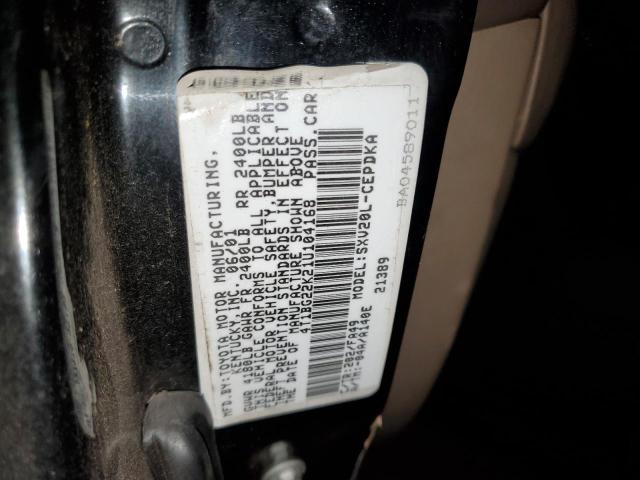 Photo 11 VIN: 4T1BG22K21U104168 - TOYOTA CAMRY CE 