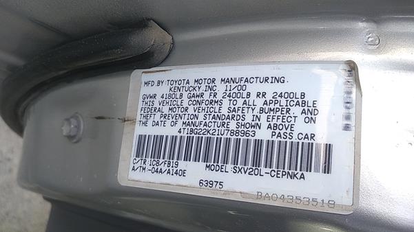 Photo 5 VIN: 4T1BG22K21U788963 - TOYOTA CAMRY 