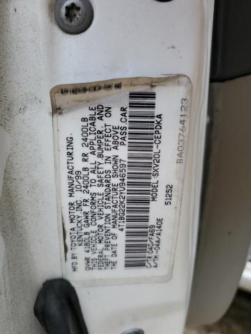 Photo 9 VIN: 4T1BG22K2YU946597 - TOYOTA CAMRY 