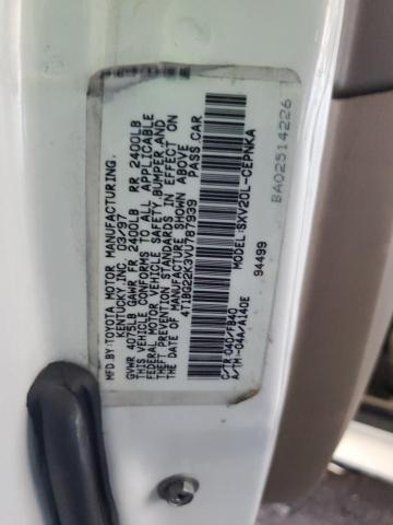 Photo 11 VIN: 4T1BG22K3VU787939 - TOYOTA CAMRY 