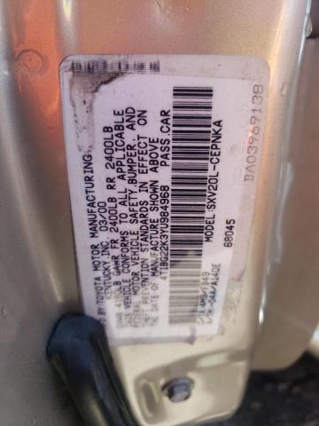 Photo 11 VIN: 4T1BG22K3YU984968 - TOYOTA CAMRY 