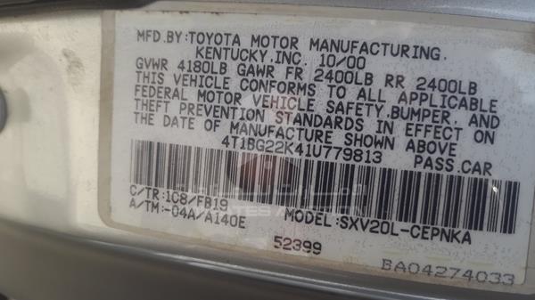 Photo 2 VIN: 4T1BG22K41U779813 - TOYOTA CAMRY 