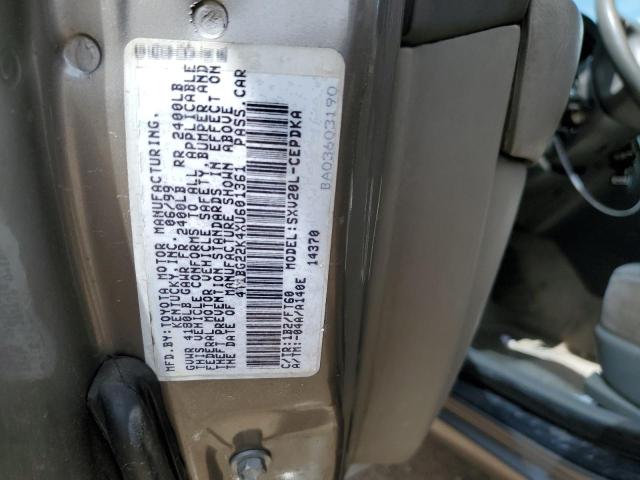 Photo 11 VIN: 4T1BG22K4XU601361 - TOYOTA CAMRY 