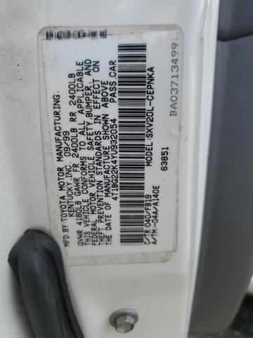 Photo 11 VIN: 4T1BG22K4YU932054 - TOYOTA CAMRY 