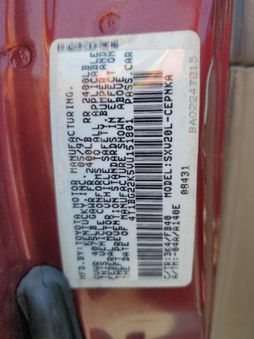 Photo 11 VIN: 4T1BG22K5VU151801 - TOYOTA CAMRY 