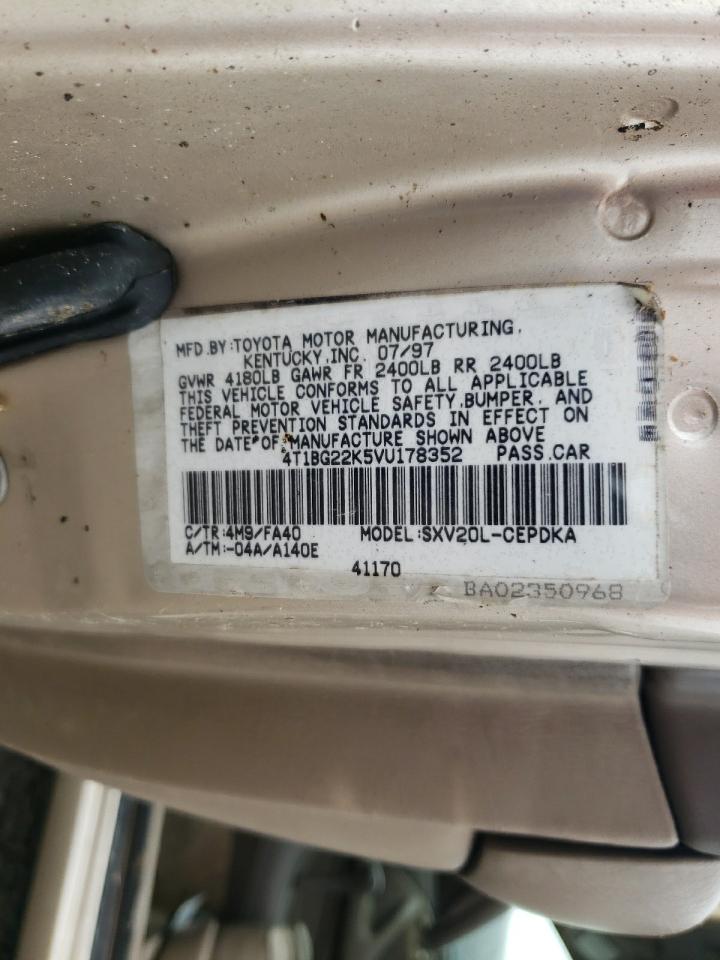 Photo 11 VIN: 4T1BG22K5VU178352 - TOYOTA CAMRY 