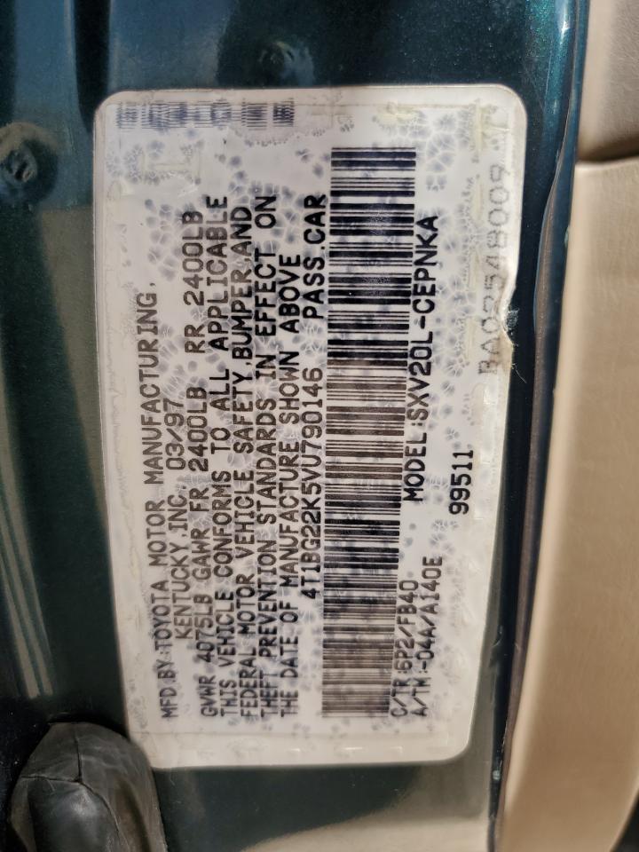 Photo 11 VIN: 4T1BG22K5VU790146 - TOYOTA CAMRY 