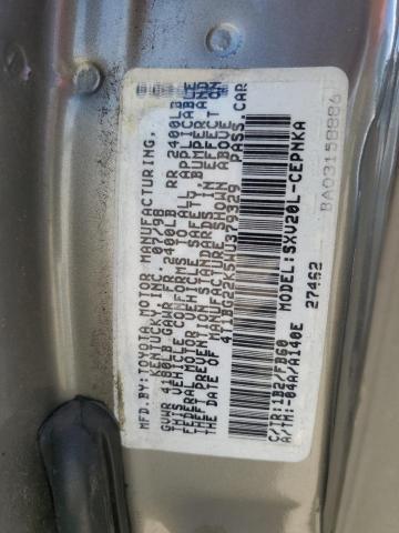 Photo 11 VIN: 4T1BG22K5WU379329 - TOYOTA CAMRY 