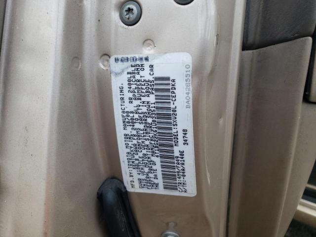 Photo 11 VIN: 4T1BG22K61U033511 - TOYOTA CAMRY 