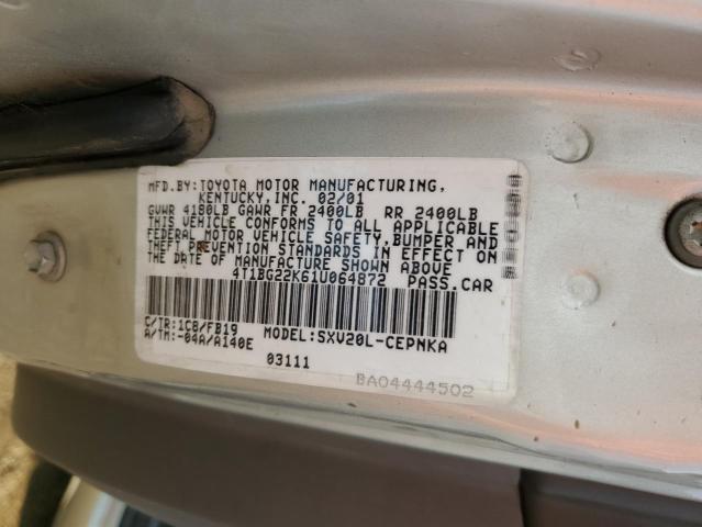 Photo 11 VIN: 4T1BG22K61U064872 - TOYOTA CAMRY 