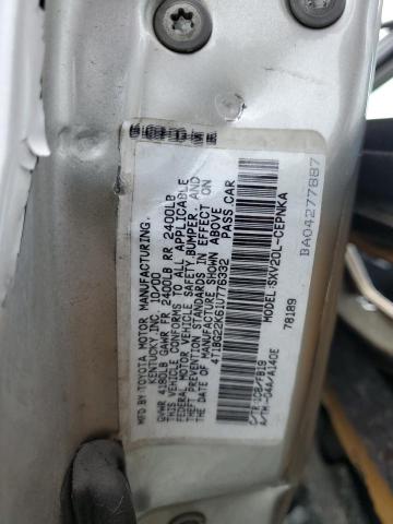 Photo 11 VIN: 4T1BG22K61U776332 - TOYOTA CAMRY CE 