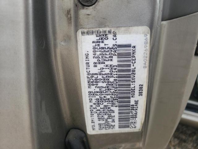 Photo 11 VIN: 4T1BG22K6VU011143 - TOYOTA CAMRY CE 