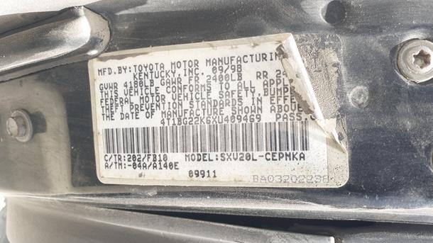 Photo 1 VIN: 4T1BG22K6XU409469 - TOYOTA CAMRY 