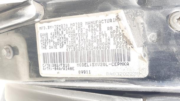 Photo 2 VIN: 4T1BG22K6XU409469 - TOYOTA CAMRY 