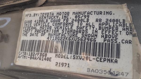 Photo 1 VIN: 4T1BG22K6XU562966 - TOYOTA CAMRY 