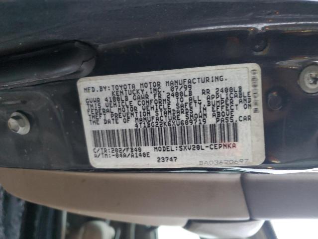 Photo 11 VIN: 4T1BG22K6XU609719 - TOYOTA CAMRY 