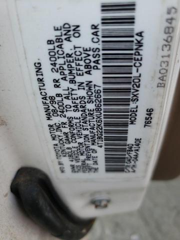 Photo 12 VIN: 4T1BG22K6XU862667 - TOYOTA CAMRY CE 