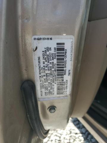 Photo 11 VIN: 4T1BG22K71U801173 - TOYOTA CAMRY CE 