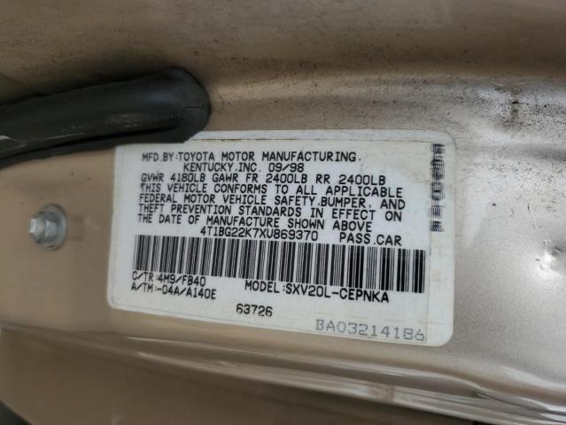 Photo 11 VIN: 4T1BG22K7XU869370 - TOYOTA CAMRY 