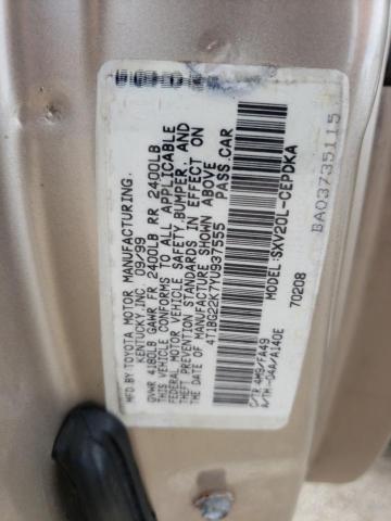 Photo 11 VIN: 4T1BG22K7YU937555 - TOYOTA CAMRY CE 