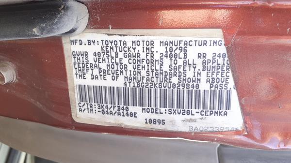 Photo 1 VIN: 4T1BG22K8VU029840 - TOYOTA CAMRY 