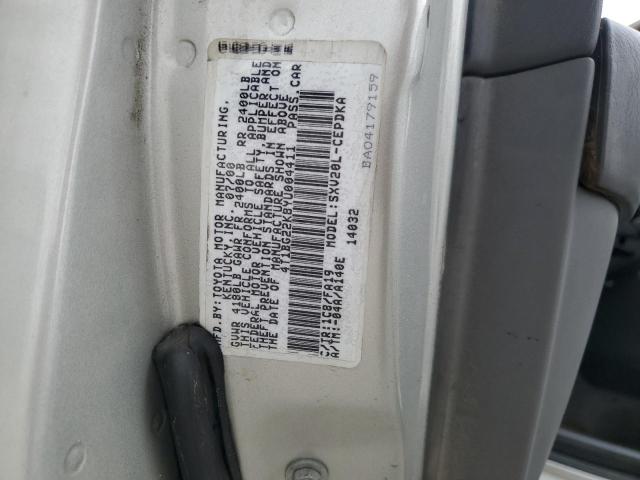 Photo 11 VIN: 4T1BG22K8YU004411 - TOYOTA CAMRY 