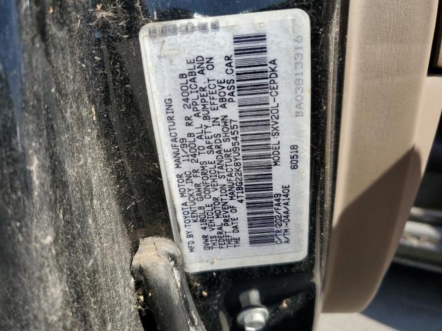 Photo 11 VIN: 4T1BG22K8YU954557 - TOYOTA CAMRY CE 