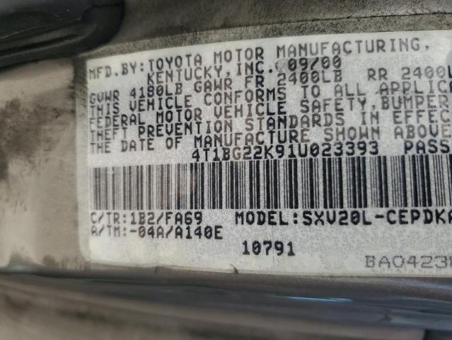 Photo 11 VIN: 4T1BG22K91U023393 - TOYOTA CAMRY 