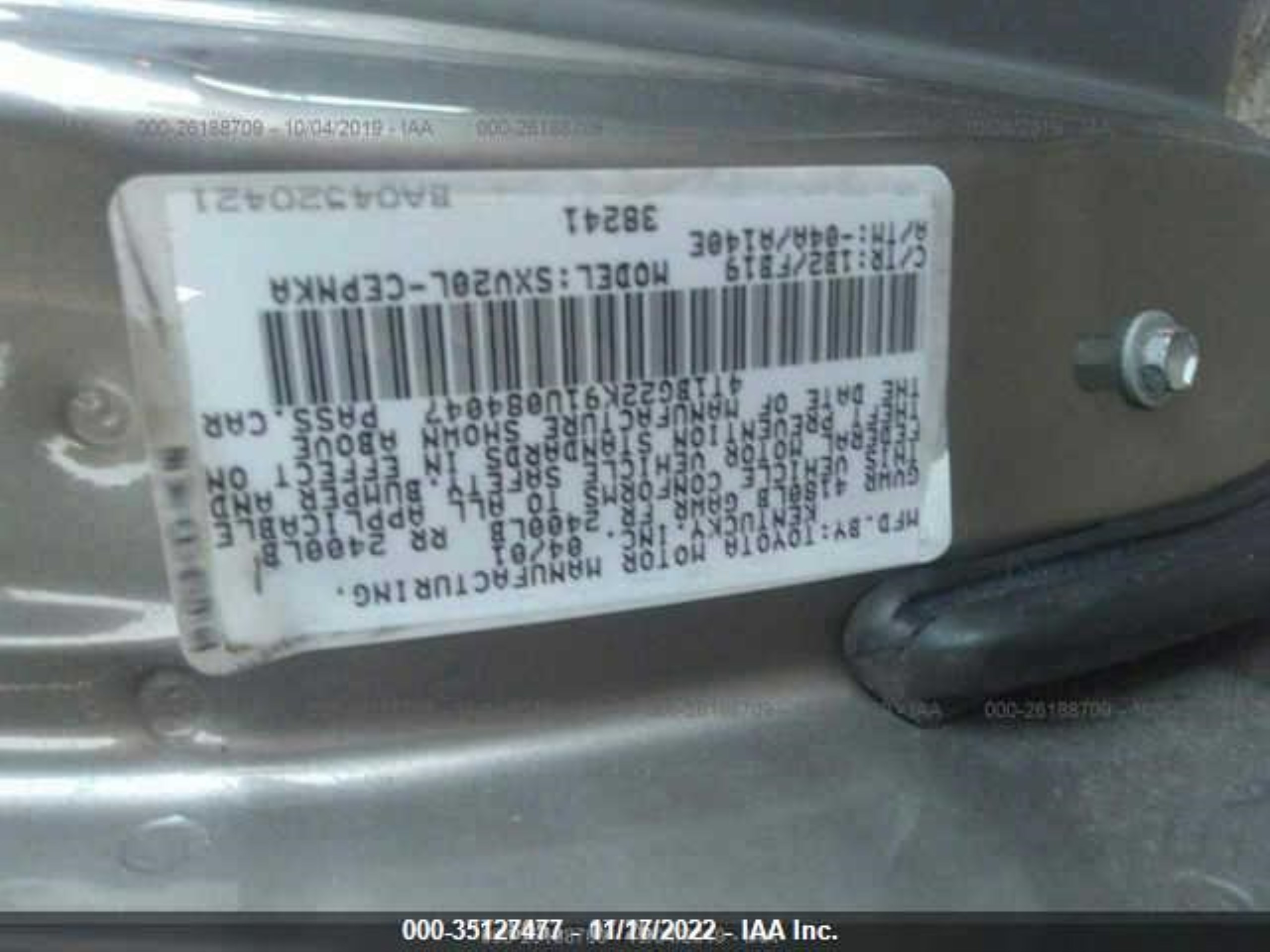 Photo 8 VIN: 4T1BG22K91U084047 - TOYOTA CAMRY 