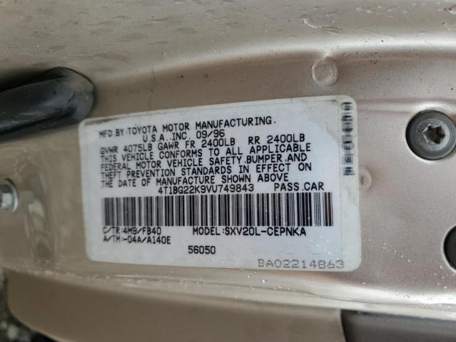 Photo 11 VIN: 4T1BG22K9VU749843 - TOYOTA CAMRY 