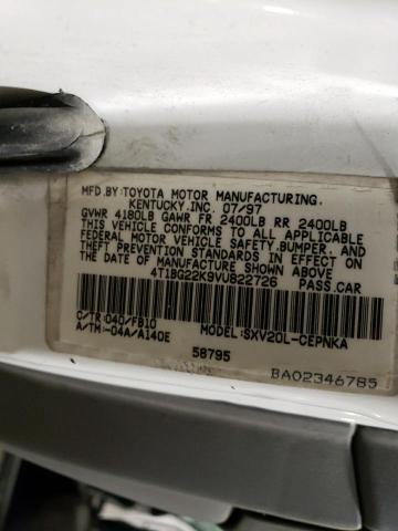 Photo 11 VIN: 4T1BG22K9VU822726 - TOYOTA CAMRY 