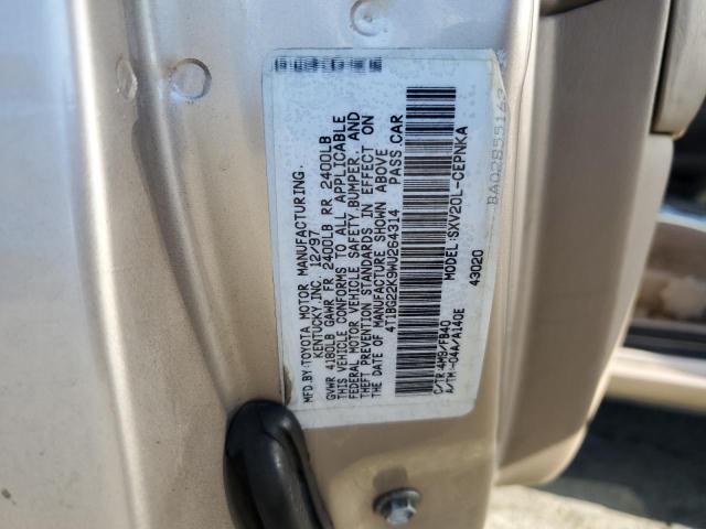 Photo 11 VIN: 4T1BG22K9WU264314 - TOYOTA CAMRY CE 