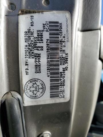 Photo 12 VIN: 4T1BG22K9WU302074 - TOYOTA CAMRY CE 