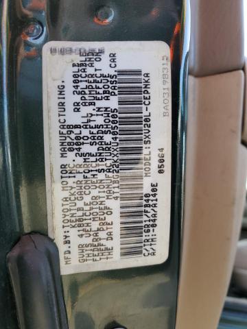 Photo 11 VIN: 4T1BG22KXXU405005 - TOYOTA CAMRY 