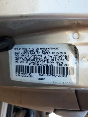 Photo 11 VIN: 4T1BG22KXXU469125 - TOYOTA CAMRY 