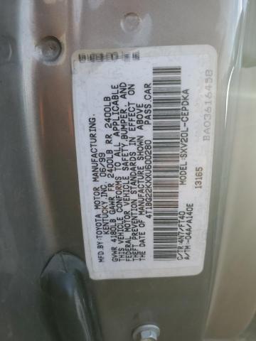 Photo 11 VIN: 4T1BG22KXXU600280 - TOYOTA CAMRY CE 