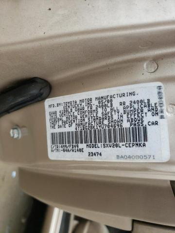 Photo 11 VIN: 4T1BG28K1YU704696 - TOYOTA CAMRY CE 