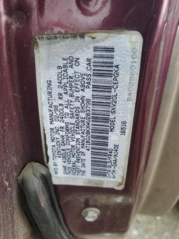 Photo 11 VIN: 4T1BG28KXWU283798 - TOYOTA CAMRY 