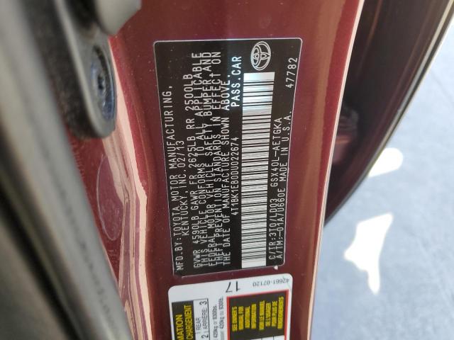 Photo 11 VIN: 4T1BK1EB0DU022674 - TOYOTA AVALON 