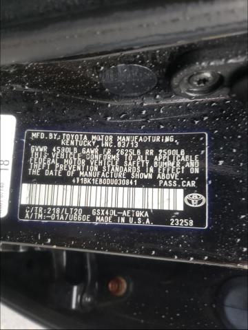 Photo 9 VIN: 4T1BK1EB0DU030841 - TOYOTA AVALON BAS 