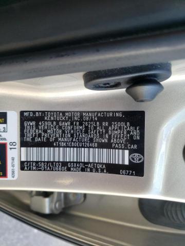 Photo 9 VIN: 4T1BK1EB0EU126468 - TOYOTA AVALON BAS 