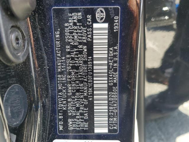 Photo 12 VIN: 4T1BK1EB0FU138914 - TOYOTA AVALON XLE 